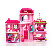 Mega Bloks Barbie Build N Style Luxury Mansion Playset